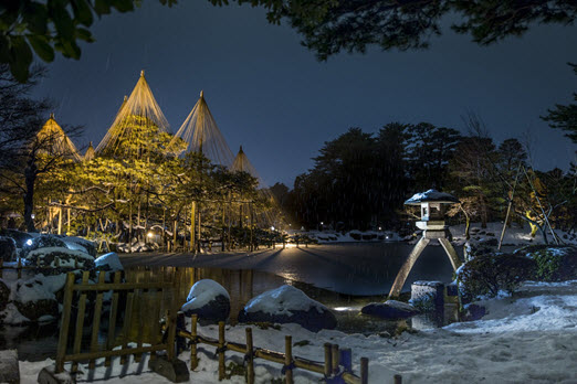 Kenrokuen-Winter