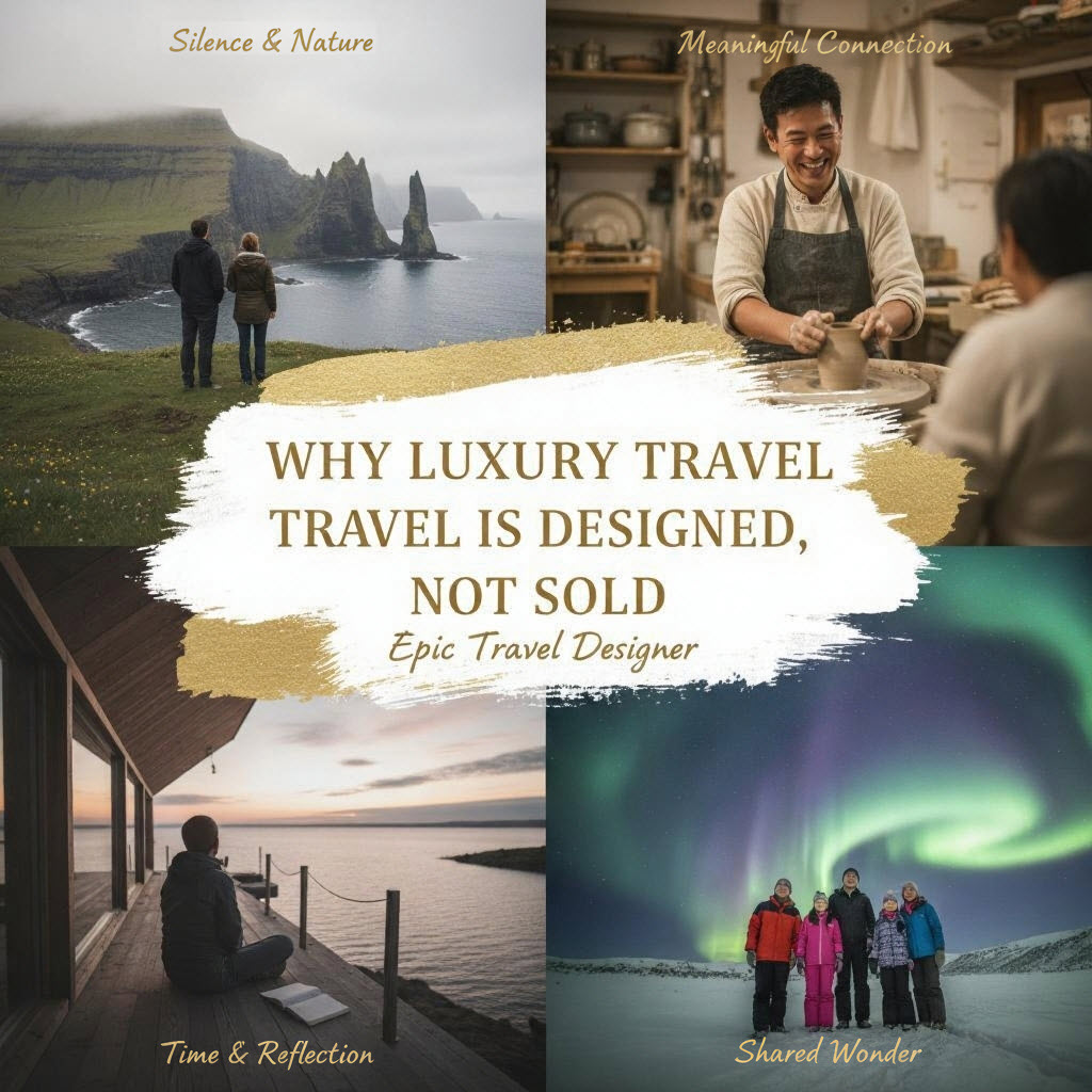 Luxury Travel - Why Luxury Tour Is Designed Not Sold
