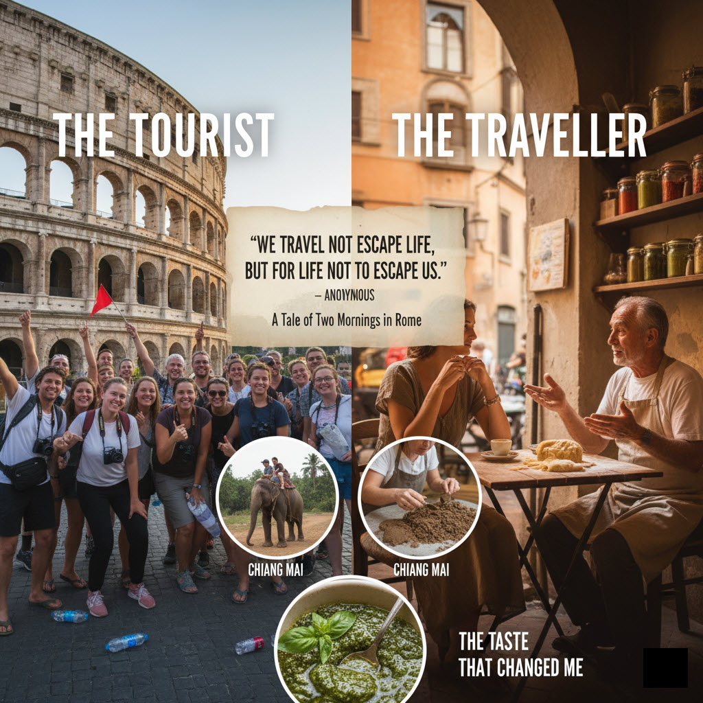 Tourist Vs Traveller