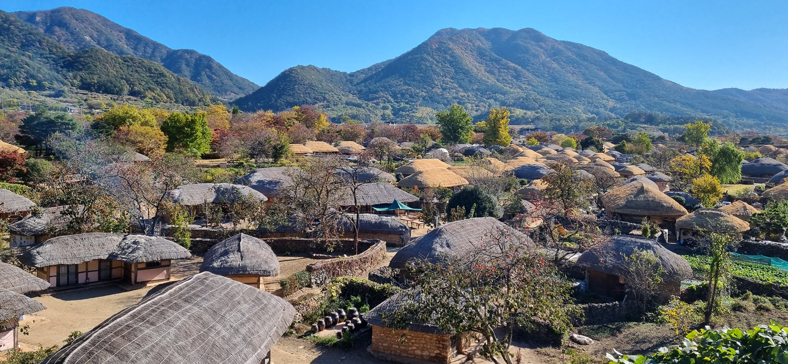 Korea countryside town