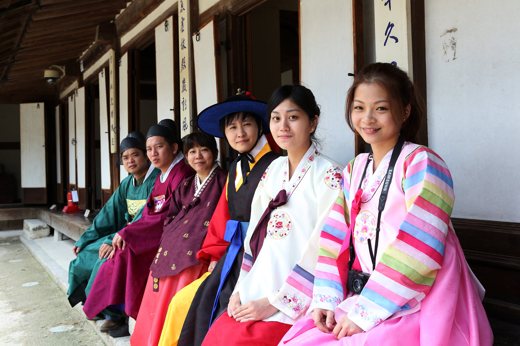 Hanbok experience in Korea