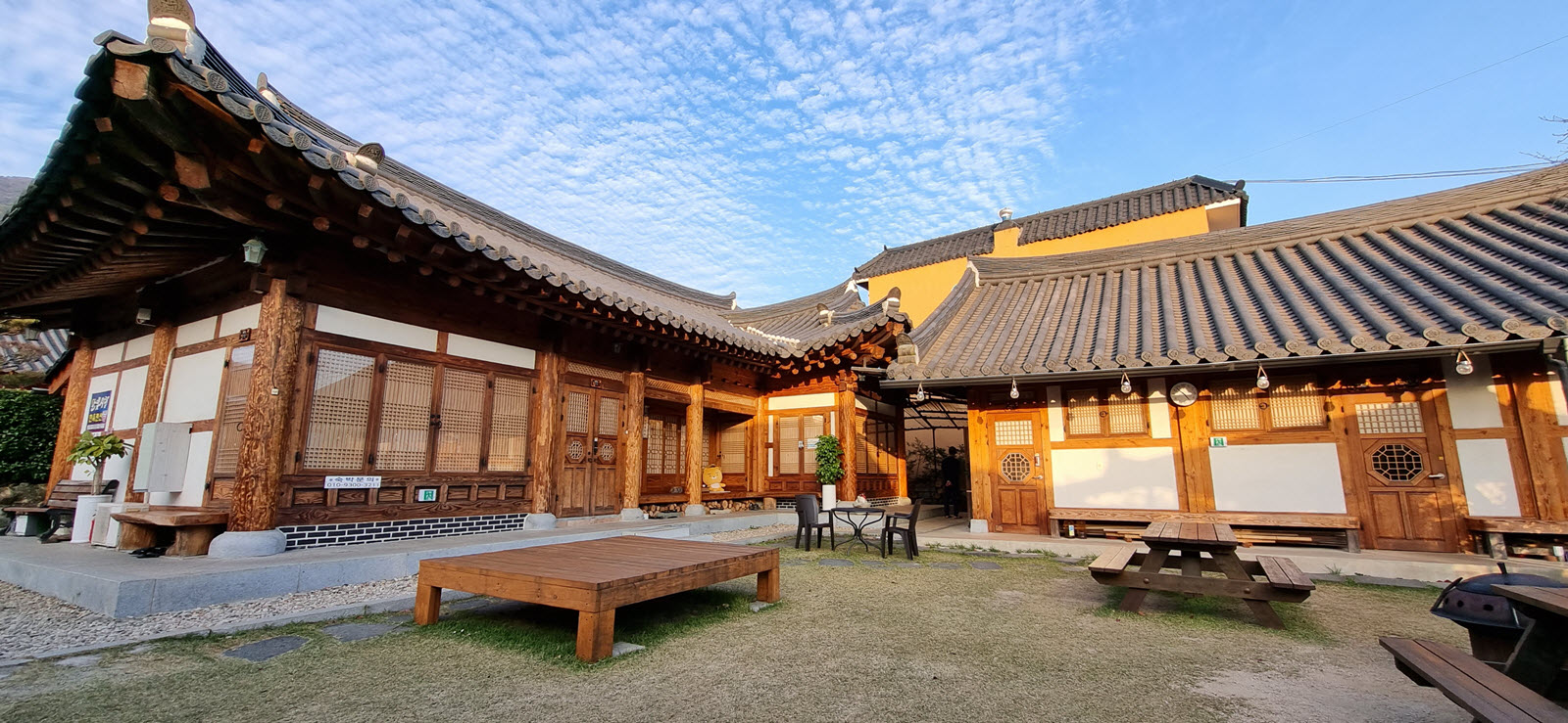 Traditional hanok stay in Korea